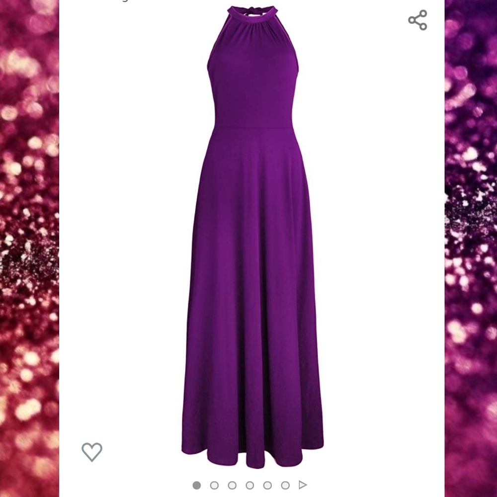Elegant Halter Dress